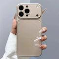 Magnetic Frosted Glass IPhone Case