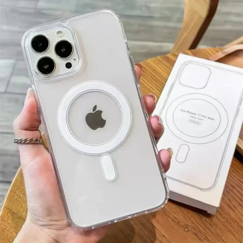 Magnetic Clear iPhone Case