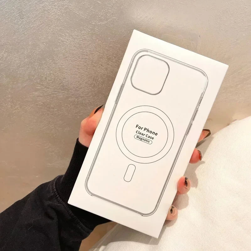 Magnetic Clear iPhone Case