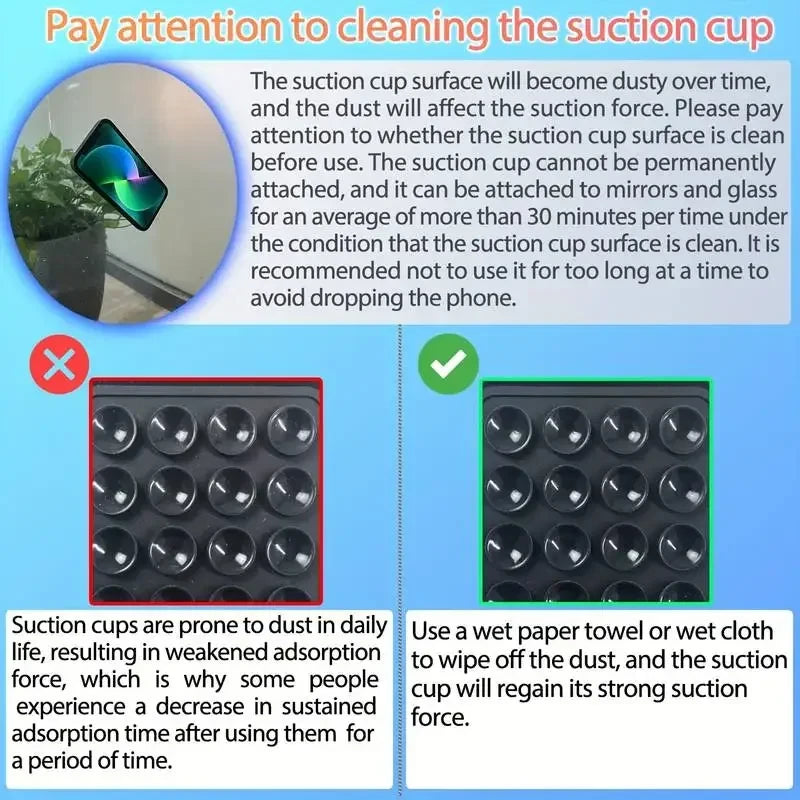 Silicone Suction Phone Holder Mat