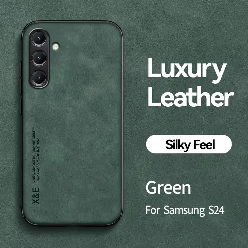 Samsung Galaxy Ultra Thin Leather Phone Case