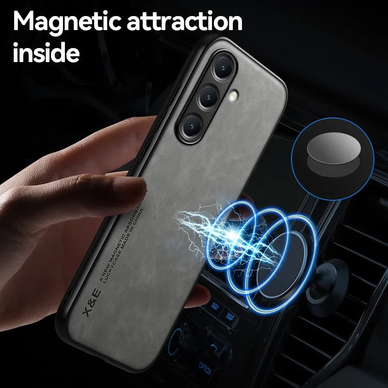 Samsung Galaxy Ultra Thin Leather Phone Case