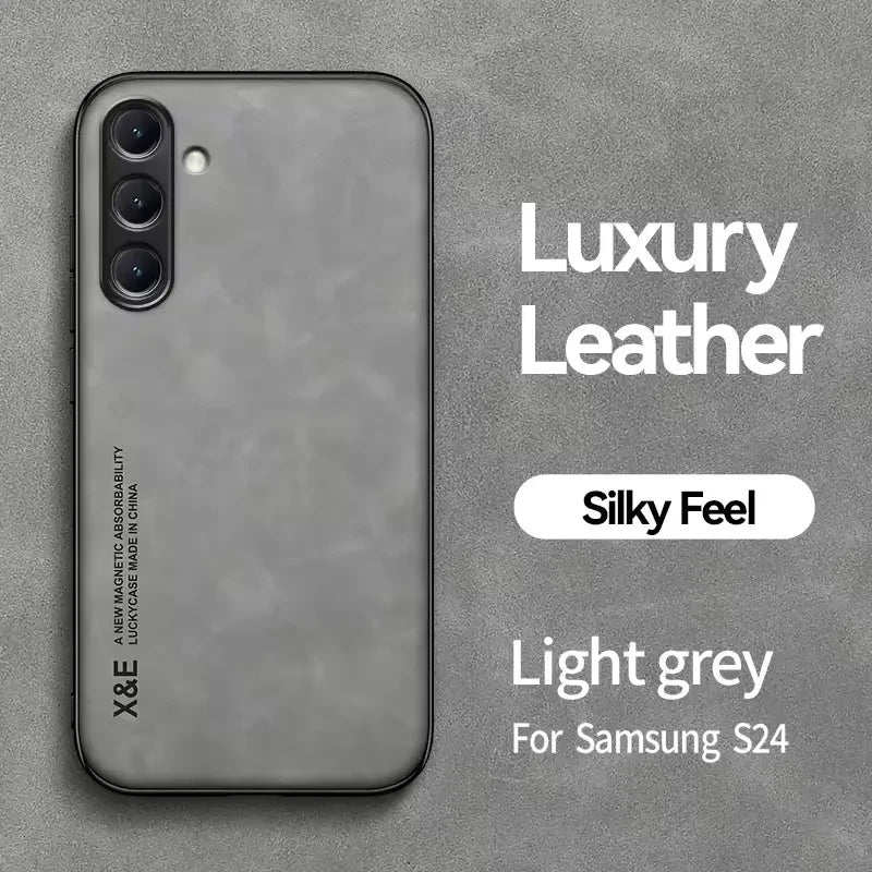 Samsung Galaxy Ultra Thin Leather Phone Case