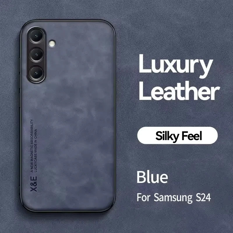 Samsung Galaxy Ultra Thin Leather Phone Case
