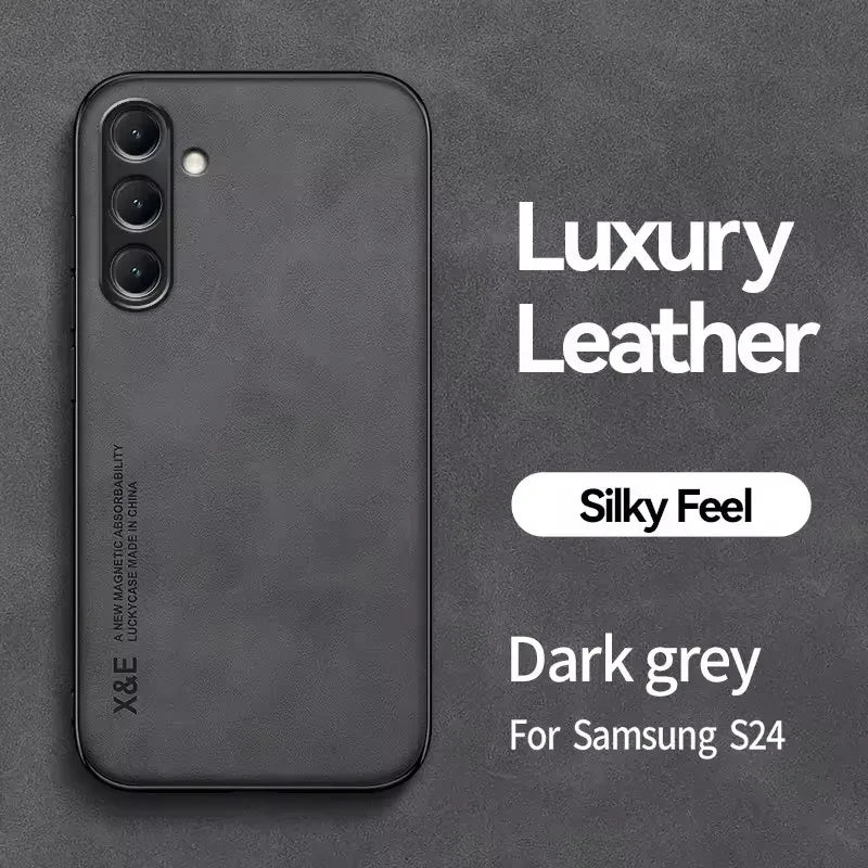 Samsung Galaxy Ultra Thin Leather Phone Case