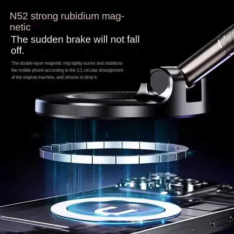 Magnetic Foldable Car Phone Mount